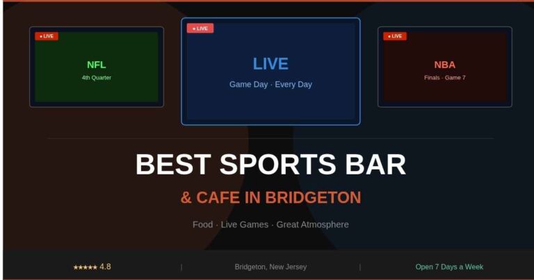 Best Sports Bar Cafe Bridgeton